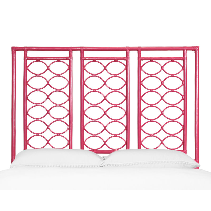 Infinity Open-Frame Headboard, Hot Pink, Queen