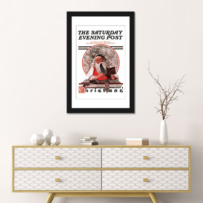 Santa's Expenses - Wall Art Print - Framed Fine Art Paper