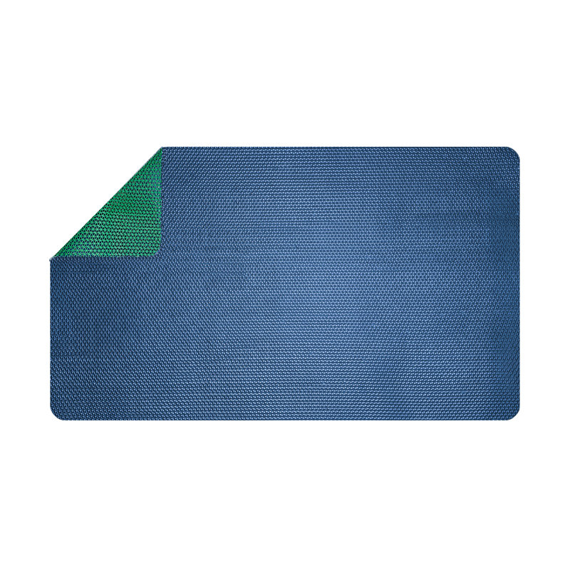 Plastic / Acrylic Shower Mat, 60cm, 90cm, Blue/Green