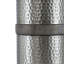 Lampe de table martelée grise et blanche - 16 po de diamètre x 25 po - gris, blanc
