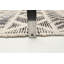 Tapis gris nouvel âge en laine 4 pi 11 po x 8 pi 3 po Brandenn