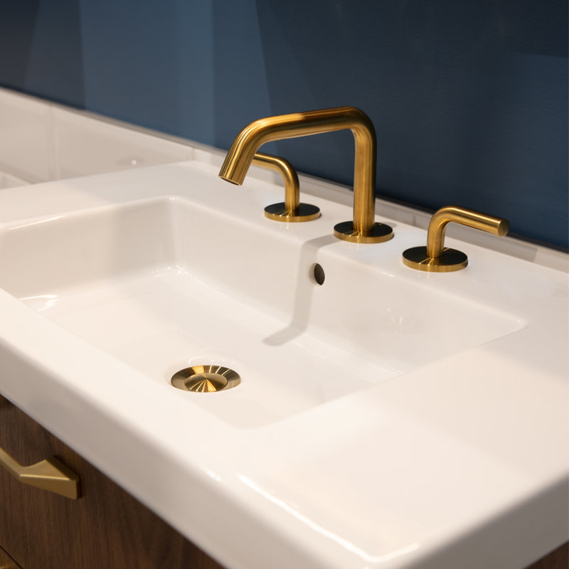 Aquaquattro 31.5'' L Bathroom Sink, 4" Centers