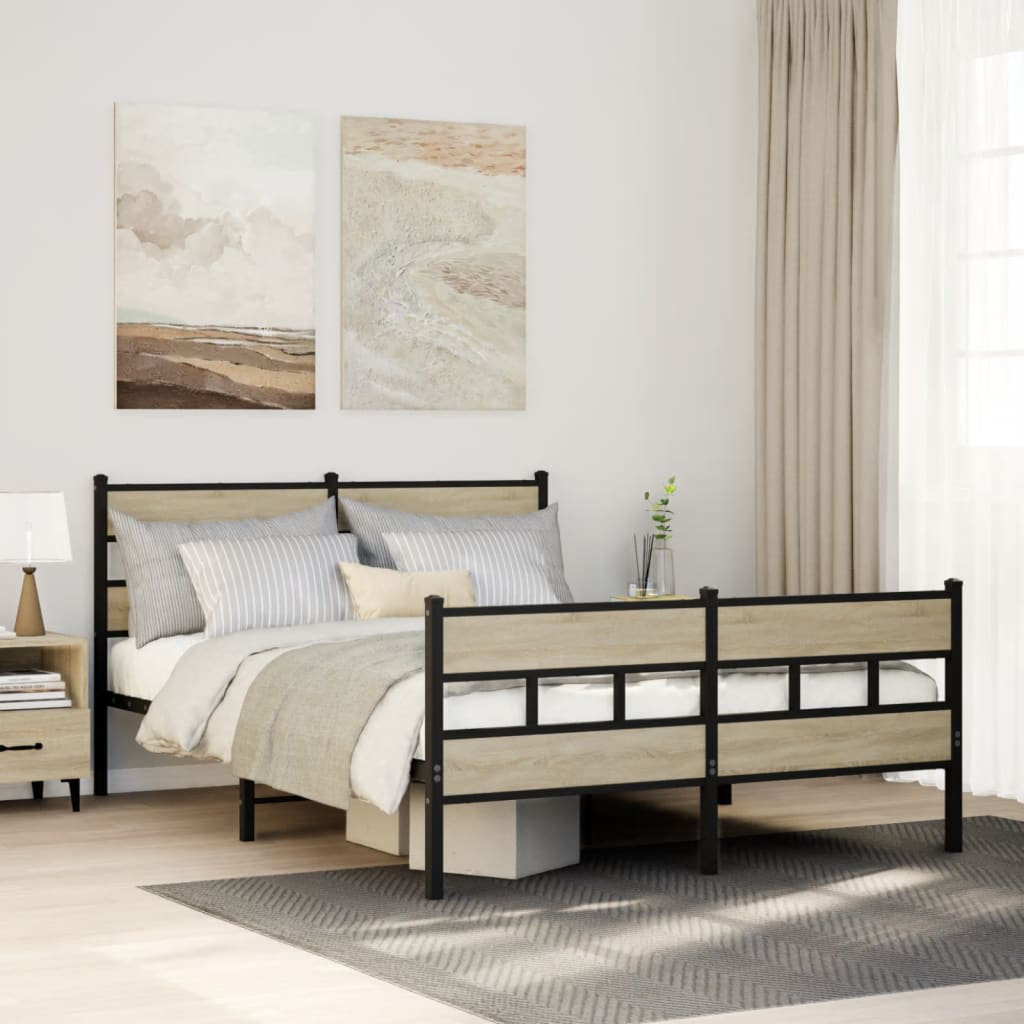 Borough Wharf Metal Bed Frame Without Mattress