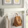 Ajwad 36" Wide Cottage Beach House Design Wall Mounted Coat Rack with 8 Hooks And 1 Shelf Tray