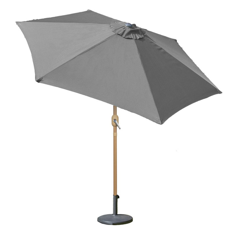 14cm Tilt Balcony Parasol, Grey