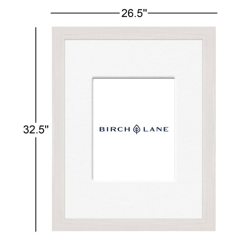 Cadre photo simple Arkhurst, 18 po x 24 po, Blanc, 24 po x 30 po