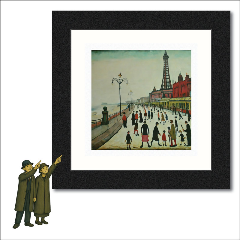 Lowry - Single Picture Frame Print on Giclée