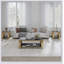 Table basse rectangulaire de 48 pouces de largeur avec plateau en verre trempé et conception à double couche en acier inoxydable doré