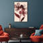 Crimson Coastline II Canvas Abstract Print by Oliver Gal, Black Frame, 10 x 15-278012020-278012812