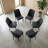 Faux Leather Upholstered Solid Back Side Chair-2058058659
