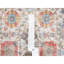 Tapis de couloir oriental ivoire 4 pi 1 po x 10 pi 3 po Tabriz en soie colorée avec laine texturée noué à la main 0CA6518A6D5C490FA61C08E9EB5C178C