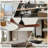 42-Inch Ceiling Fan Without Light, Solid Wood Blades, Downrod Mount For Sloped Ceiling ≤15°, Reversible Quiet Dc Motor, Remote Control With 6 Speeds & Timer, Energy Saving For Bedroom, Living Room