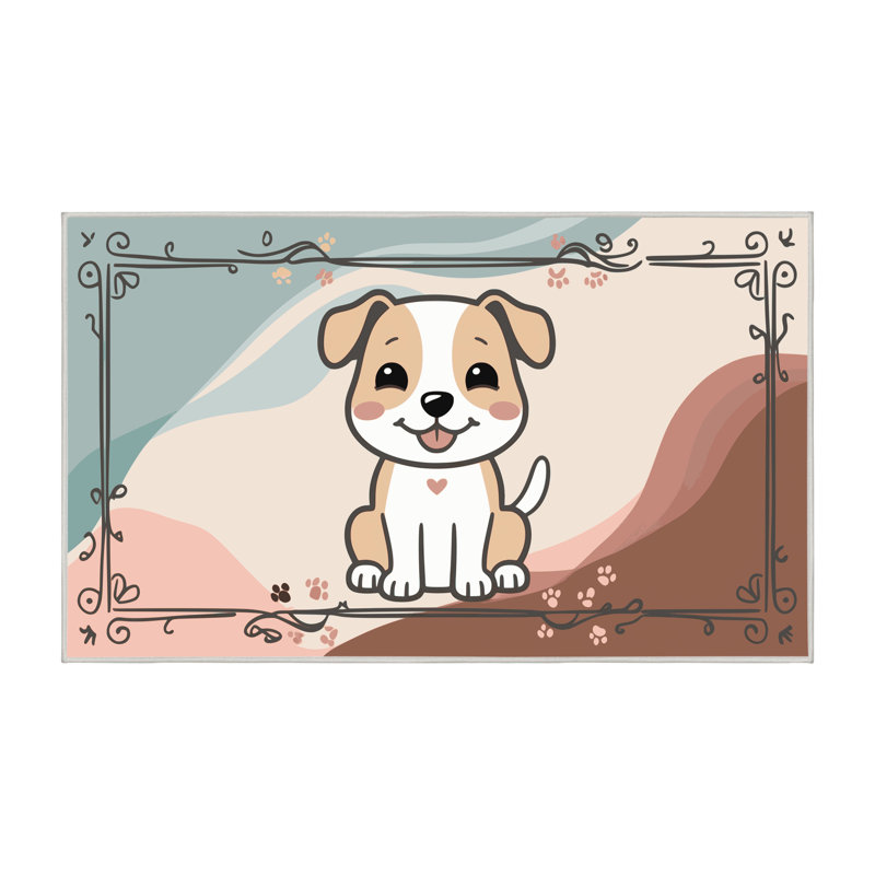 Tapis pour enfants East Urban Home, Tapis de couloir 2 pi x 4 pi