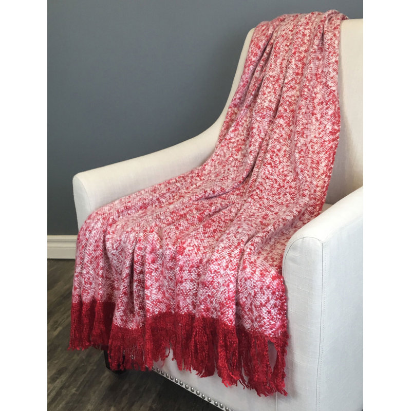 Jeté «My COTTAGE COSY THROW», Rouge
