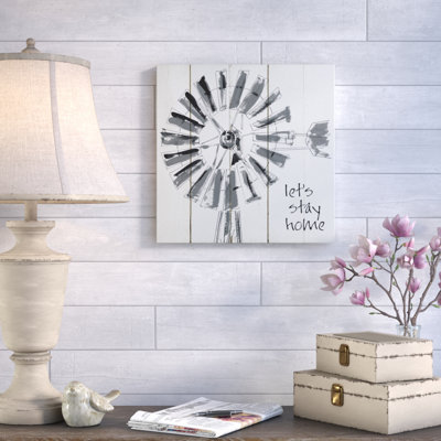 Let's Stay Home - impression d'art graphique