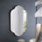 22.4x1x48" Wall Mirror with Notched Edges