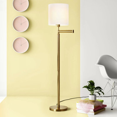 Lakwan 62'' Swing Arm Floor Lamp
