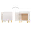 Rensselaer Bed Cabinet with Solid Wood Legs 40x30x50 cm-1377170489