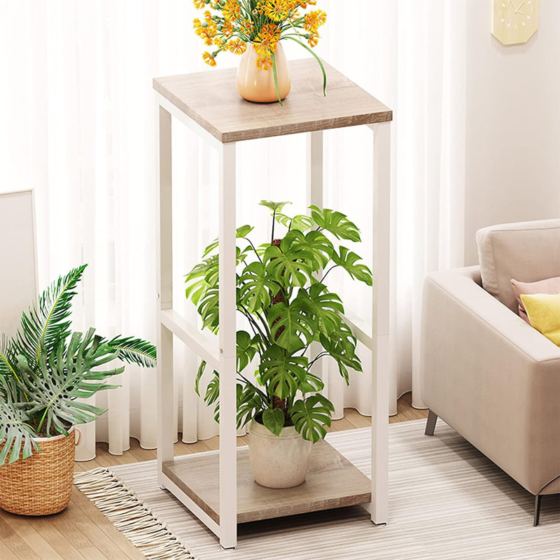 Support pour plante Pederson, Blanc