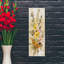  «Loose Bouquet Of Flowers 2 Light» par Silvia Vassileva, art mural en verre acrylique, 12 po x 36 po