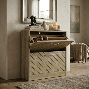 12 Pair Shoe Storage Cabinet