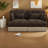 Deep Seat Sectionals, Chenille Leopard Modern Modular Sofa For Home