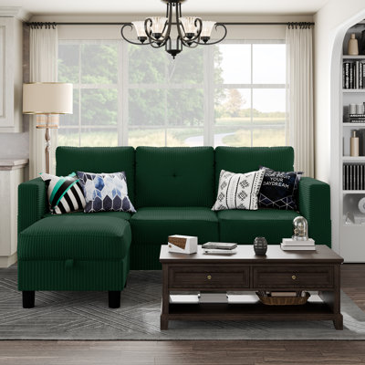  76.5" Upholstered Sofa Couch