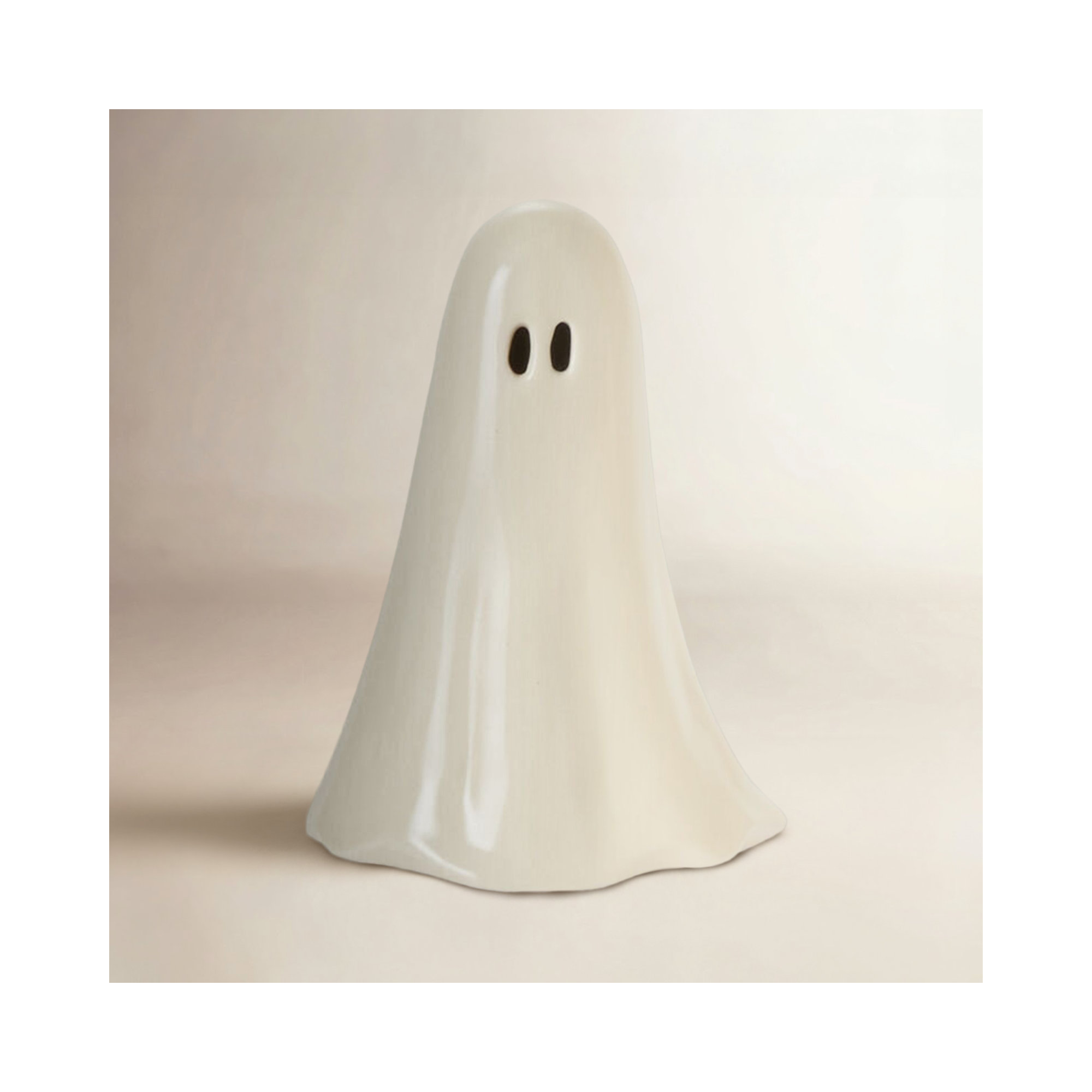 Not So Ghostly Figurine, 5" H x 3.5" W x 3.25" D