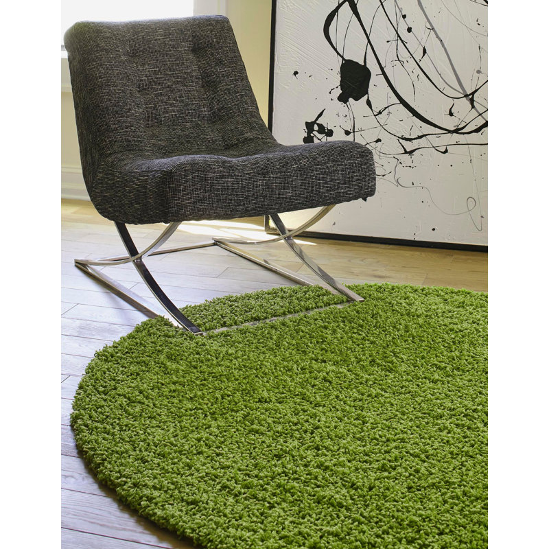 Tapis vert Torun, Rond 4 pi 1 po, Vert gazon