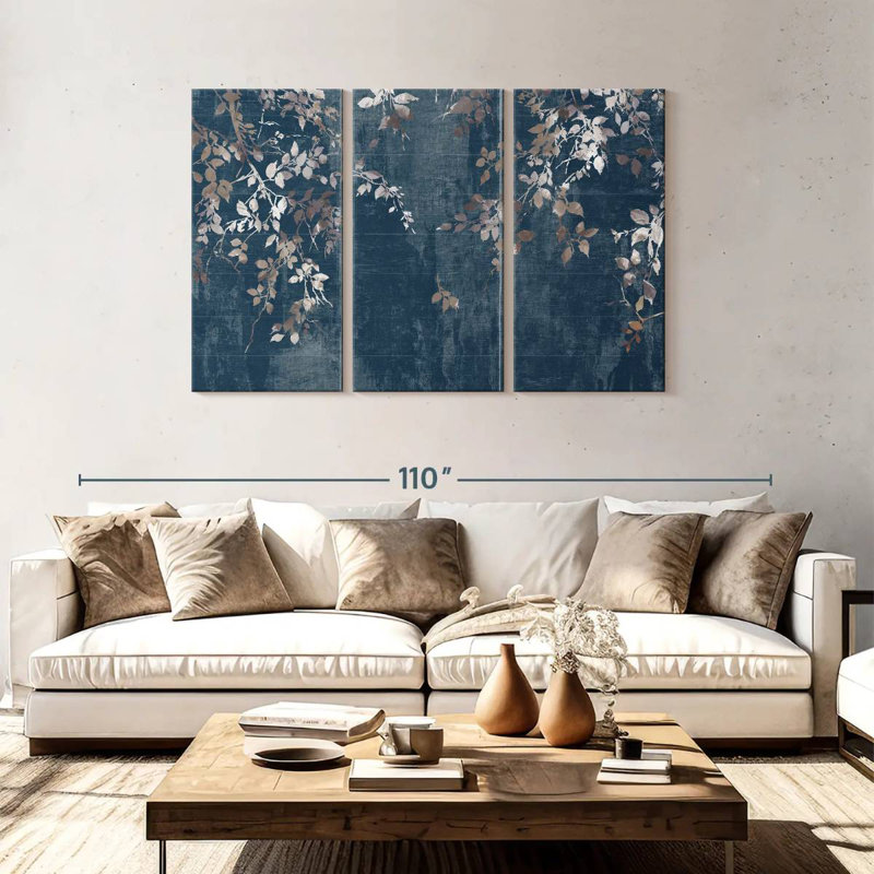 Jardin japonais Harnek Indigo, H 48 po x l 74 po