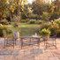 Ensemble 2 chaises longues + causeuse + table basse Caledonia