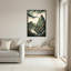 Art mural toile sarcelle et or-133520437