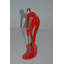 Figurine Altringham Golfeur avec tête argentée - Taille: L 7 po x l 2 po x H 9 po.-1484944620