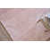 Plush Viscose/ Wool Area Rug in Pink