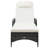 Arla 198cm Long Reclining Single Chaise with Cushions