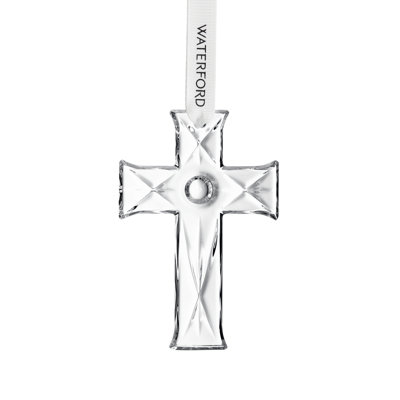 Waterford Mini Cross Ornament