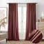 Ensemble de rideaux en velours 2 panneaux Dessy-186996170-195066611