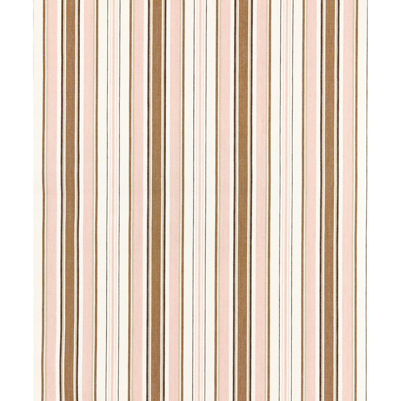 Chatham Andover Cotton Stripe Fabric, Blush