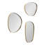 Ensemble de trois miroirs modernes