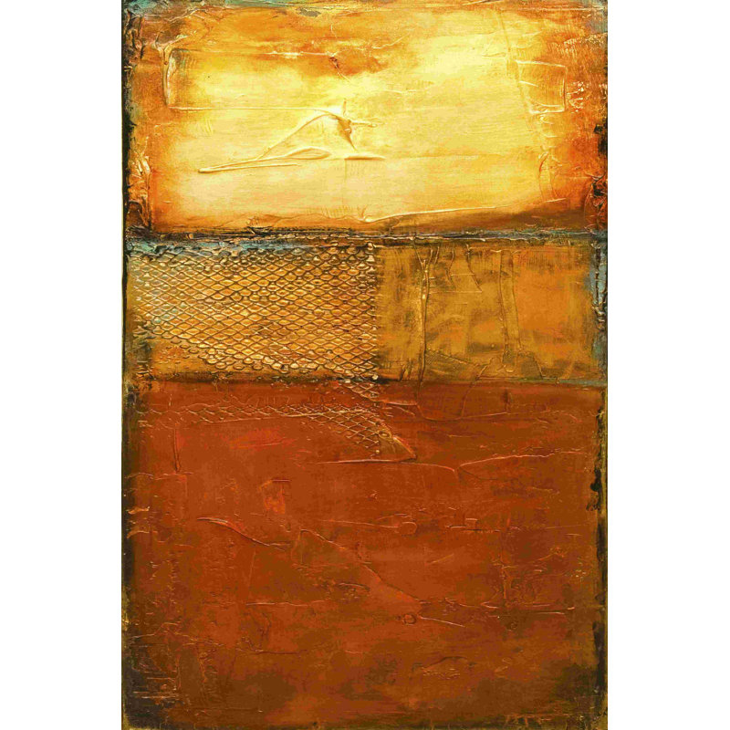 " Urban Zen II " by Erin Ashley Painting Print, 48" H x 32" W