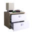 Globo 43cm W Manufactured Wood Bedside Table