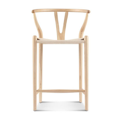 Wishbone Counter Stool Natural Ash