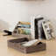 Chasewych Solid Wood Stackable Distressed Paper Organiser