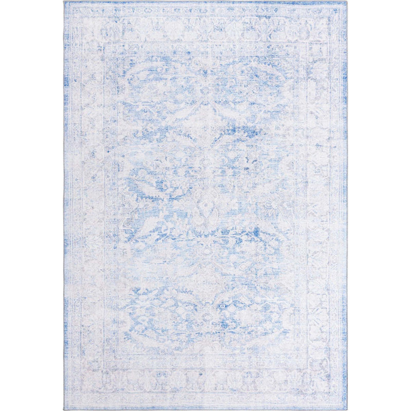 Layne Chenille Oriental Indoor Rug, Rectangle 8'4" x 12'