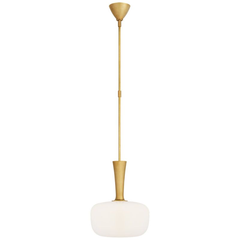 Aerin Sesia 1 - Light Small Pendant, Antique Brass