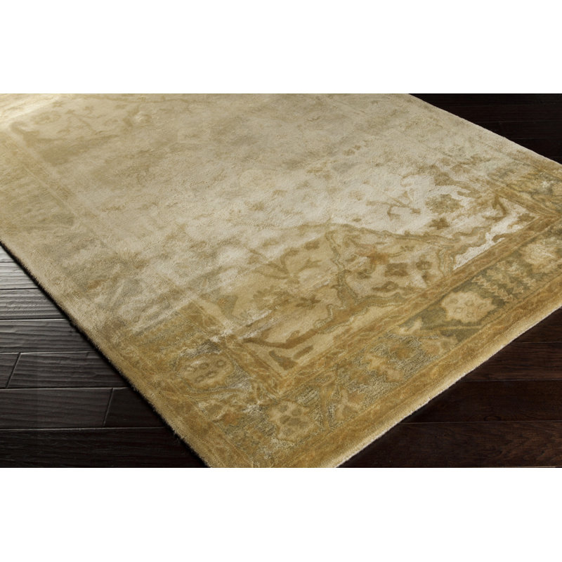 Bogard Wool Oriental Indoor Rug, Rectangle 9' x 13'