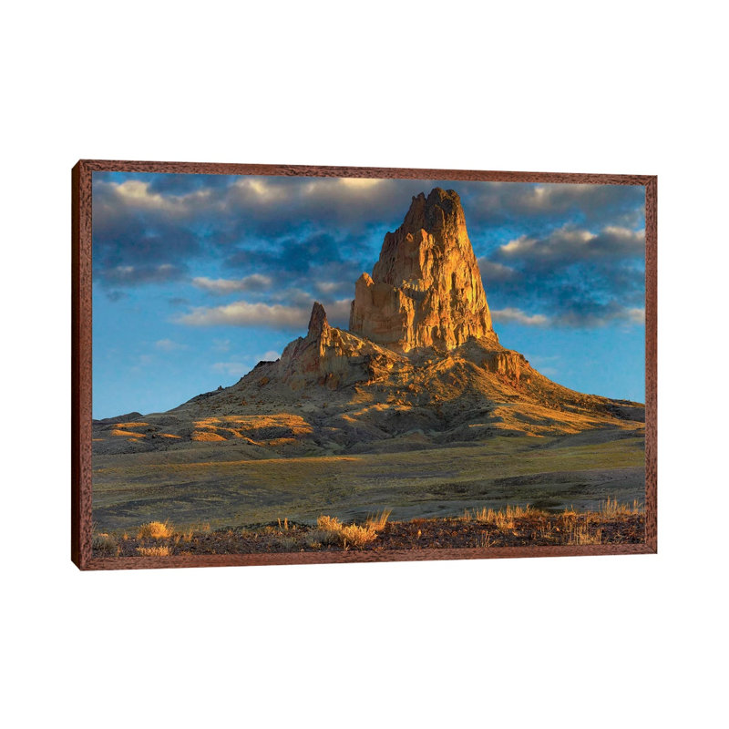 El Capitan Known As Agathla Peak The Basalt Core Of An Extinct Volcano Monument Valley 1 Piece Wall Art on Canvas