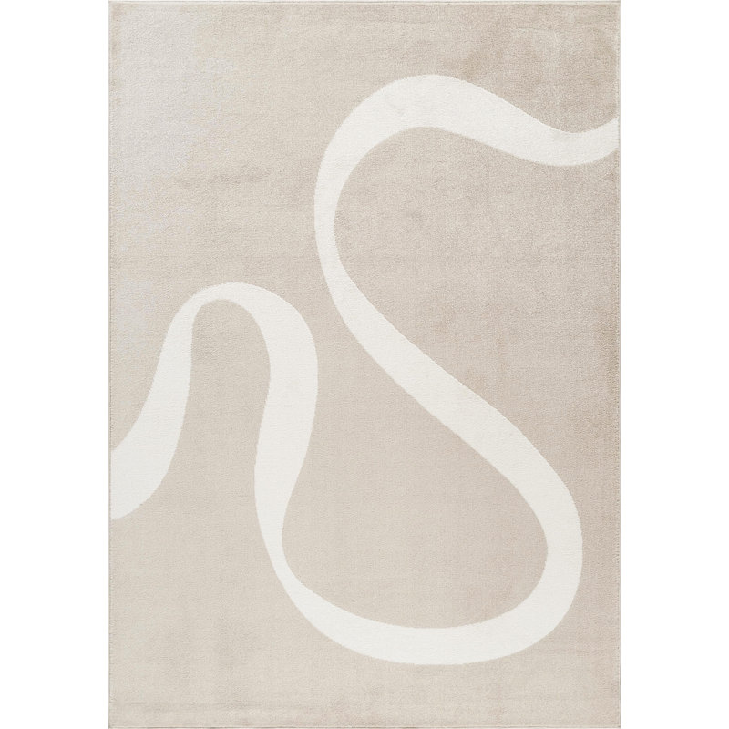 Abstract Rug, Rectangle 6' x 9'