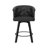 Logan Swivel Counter Stool With Upholstered Seat And Metal Frame, Set Of 4-449448660