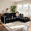 Canapé surdimensionné de 120 po avec méridienne Boneless, canapé modulaire avec assise profonde et accoudoirs larges, canapés rembourrés en forme de L pour le salon, sans assemblage-1375688931-1374544481